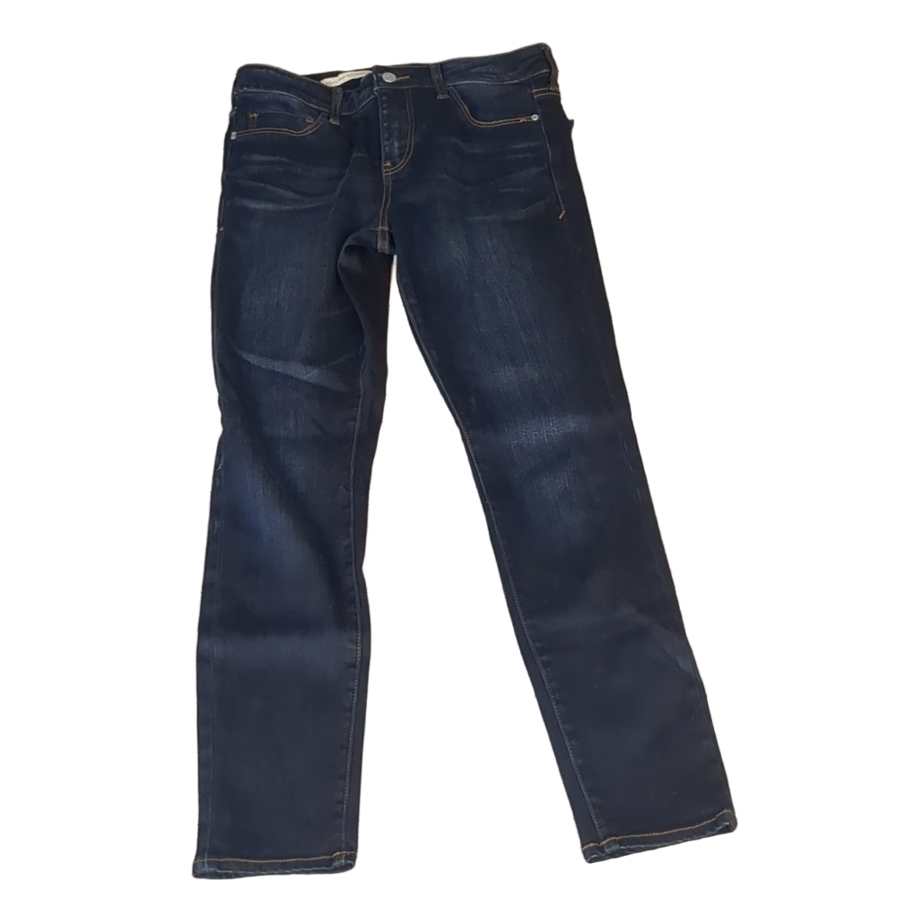 Pilcro and the letterpress x Anthropologie script jeans size 28